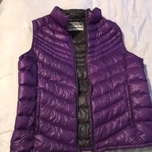 Purple Down Vest